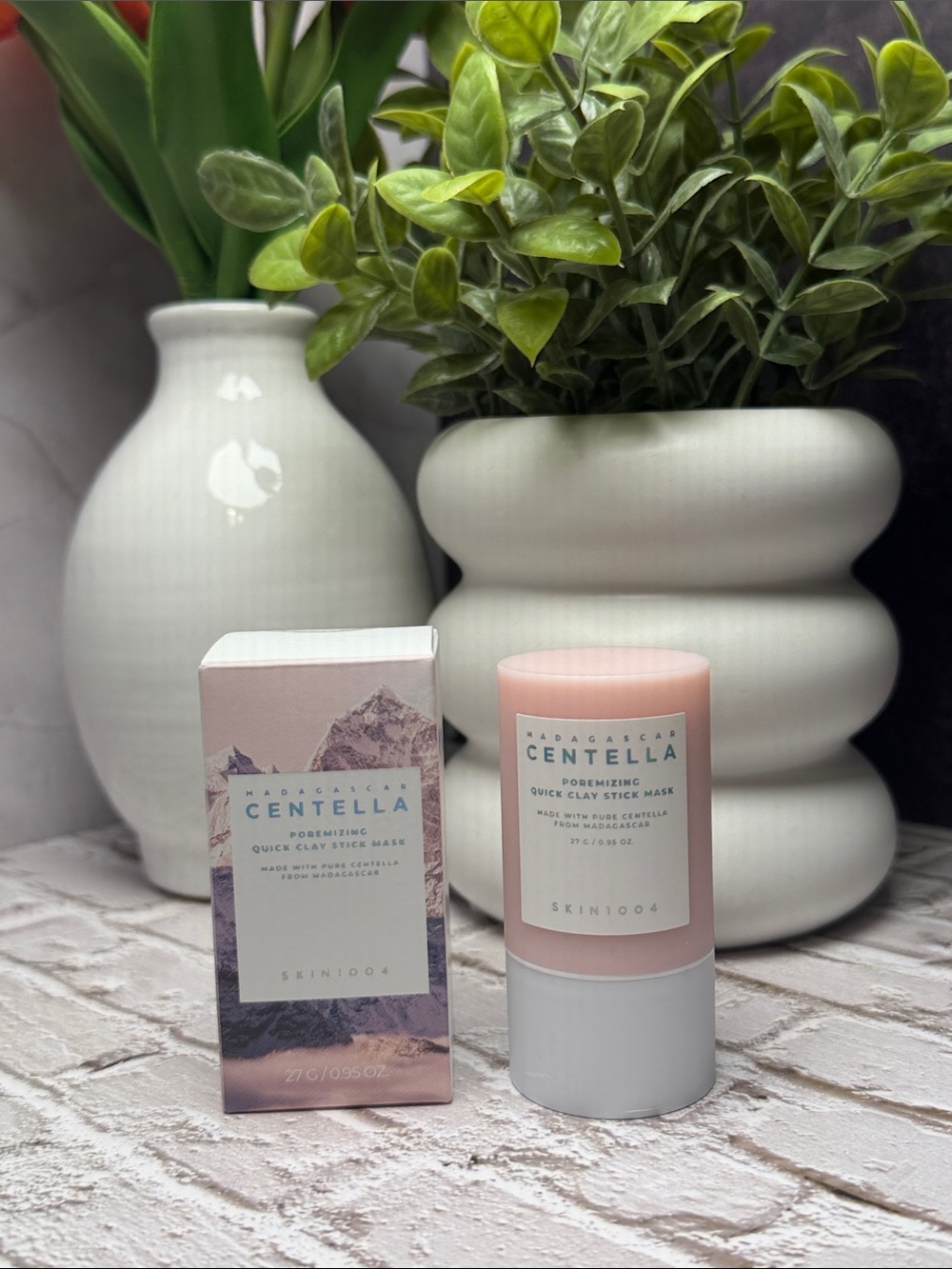 SKIN1004 Madagascar Centella Poreminizing Quick Clay Stick Mask - Pink